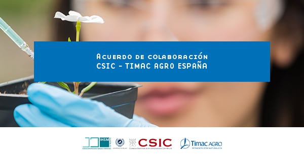TIMAC AGRO y CSIC unidos por la investigación